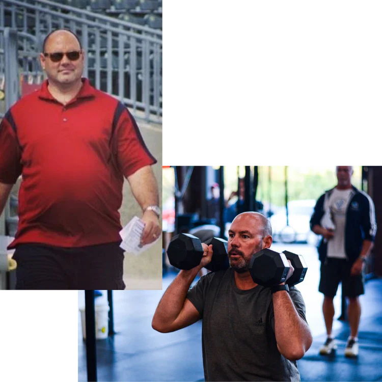 Equip Founder Mark Harris 2014 to Today Weight Loss journey.