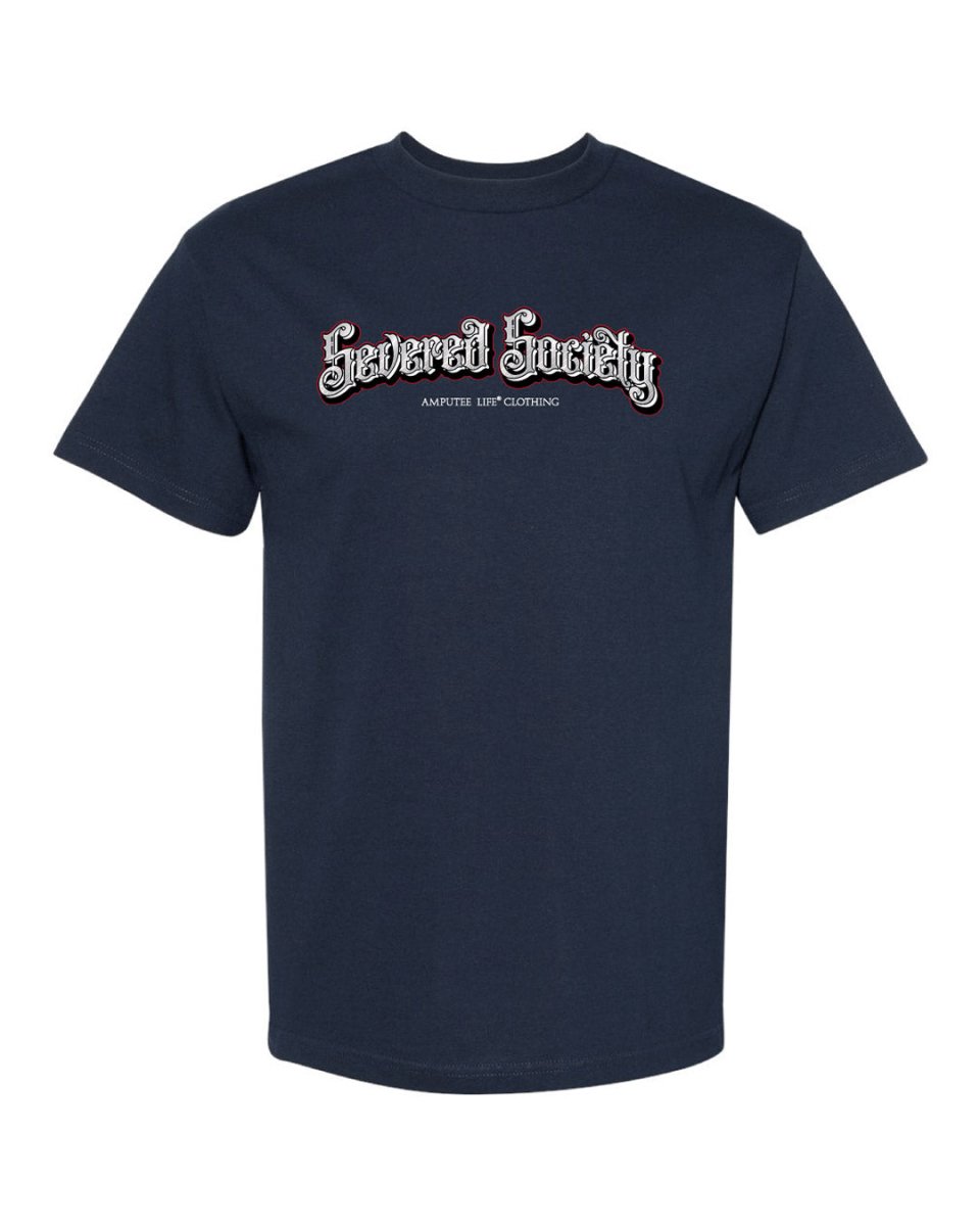 Severed Society® Navy & Red T-Shirt