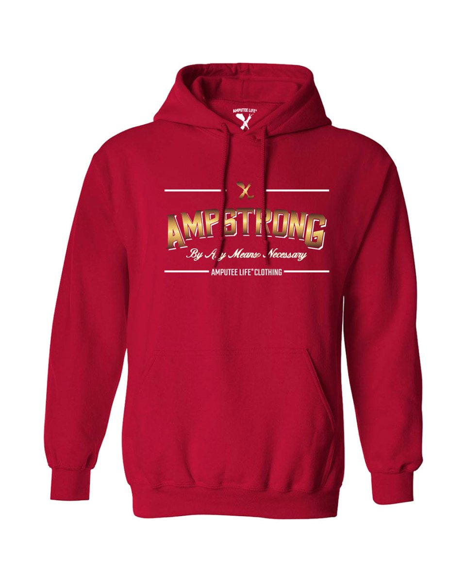 Ampstrong Cardinal Red & Gold Hoodie