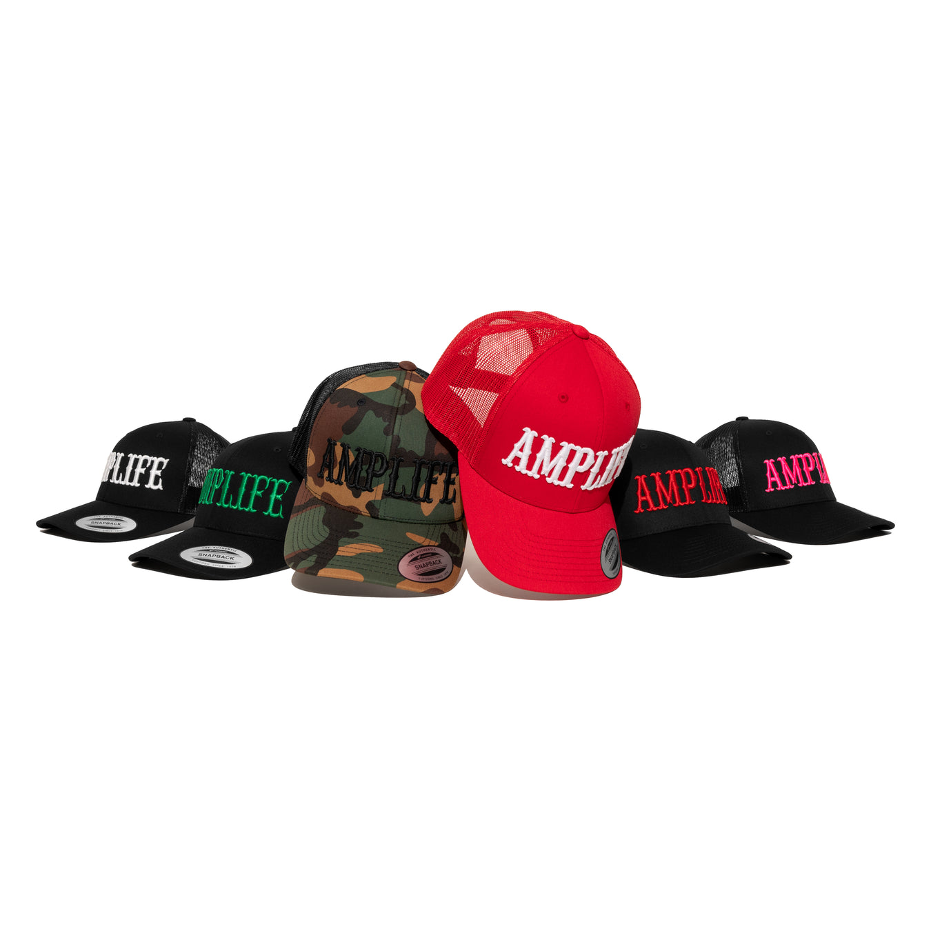 Amplife® Curved Bill Snapback Collection