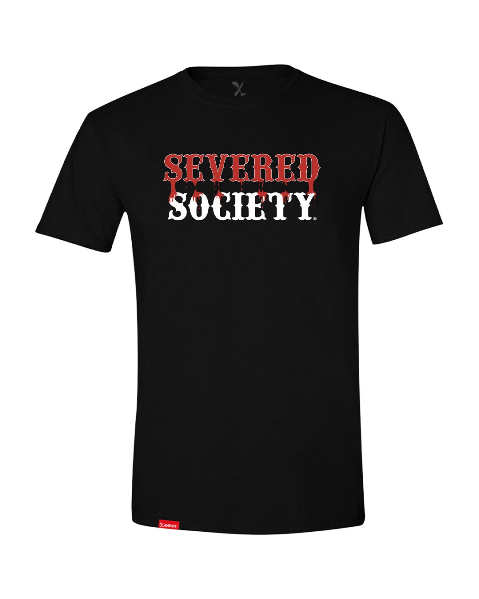 Severed Society® Drip Black T-Shirt