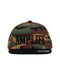 Amplife® Camo & Black Flat Bill Snapback Front