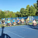 Group portrait of Cincinnati Tennis Foundation advanced wheelchair tennis participants.