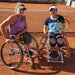 Group portrait of Cincinnati Tennis Foundation advanced wheelchair tennis participants.