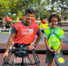 Cincinnati Tennis Foundation Coach with pickleball participant