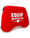 Equip Products Red Small LapMat™ on a white background