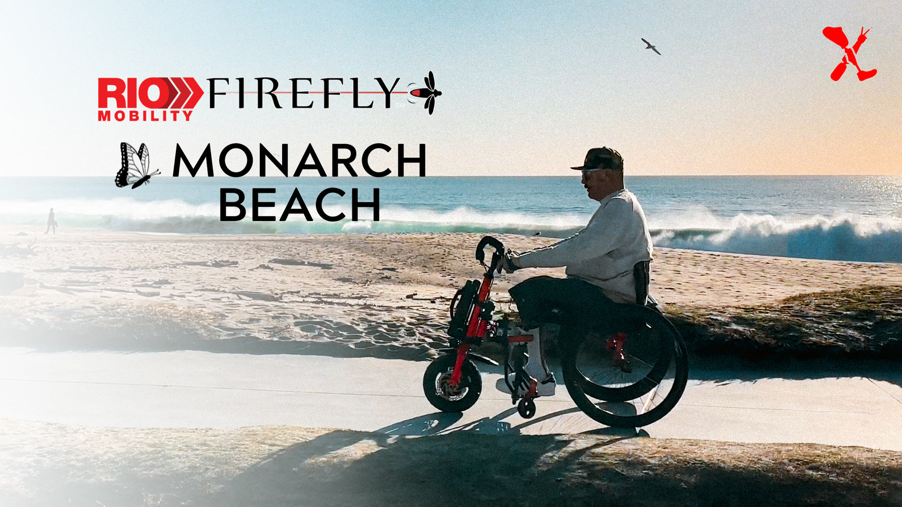 Rio Mobility Firefly 2.5 at Monarch Beach.