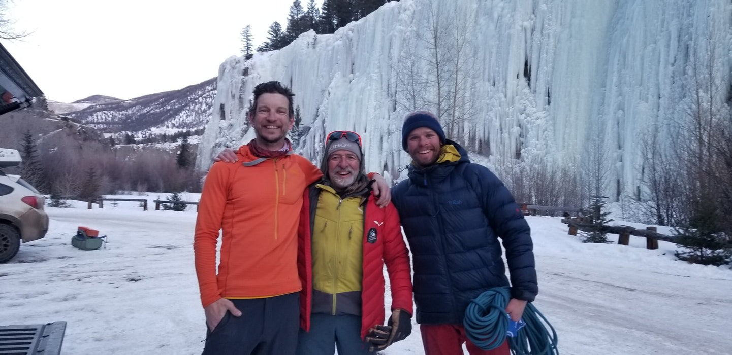 Paradox Sports Guide Team group photo at the Lake City Ice Skills 201.