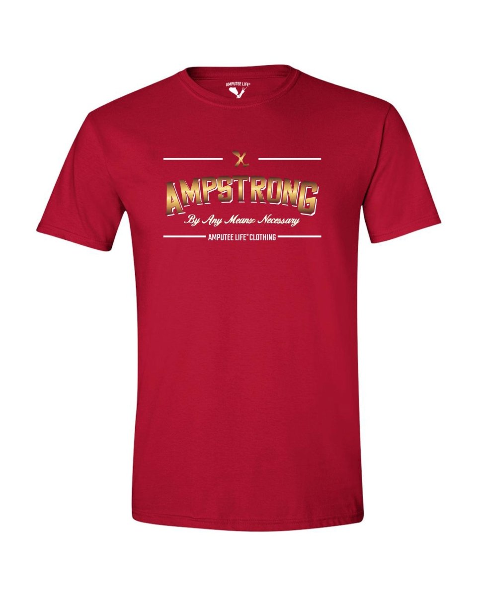 Amplife Ampstrong Cardinal Red & Gold T-Shirt XL